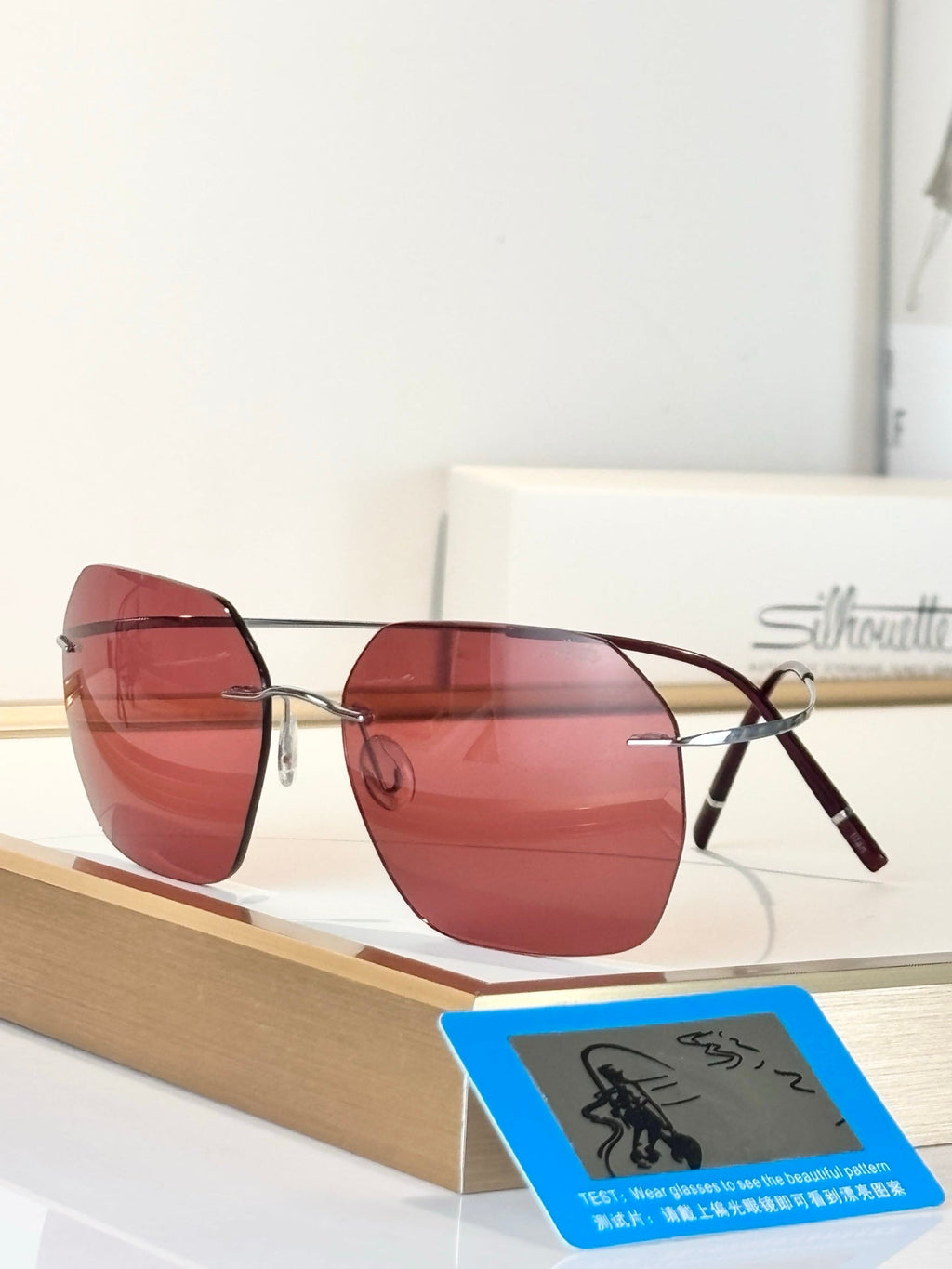 Silhouette 8745 Sunglasses product image 5, provided for visual reference and product detail review
