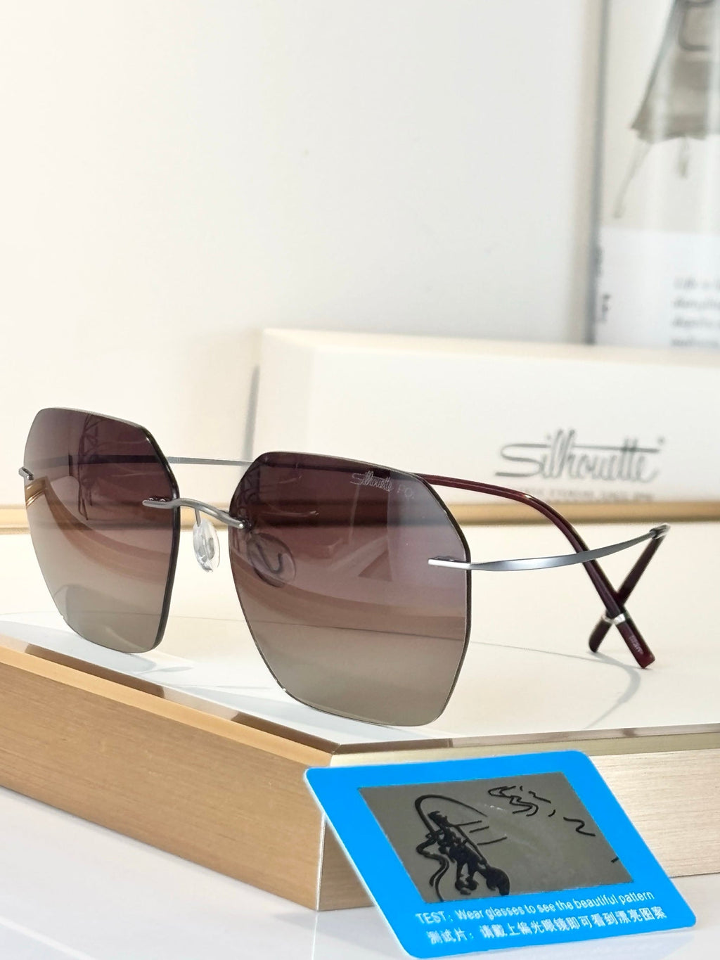 Silhouette 8745 Sunglasses product image 6, provided for visual reference and product detail review