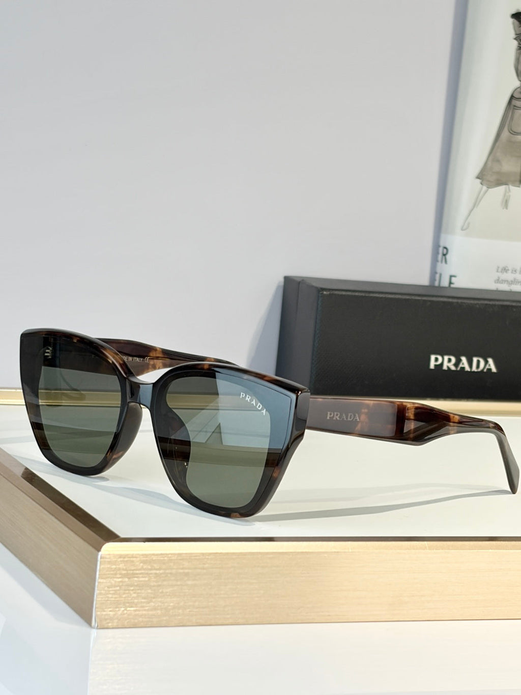 Prada SPR A24S Sunglasses product image 1, provided for visual reference and product detail review