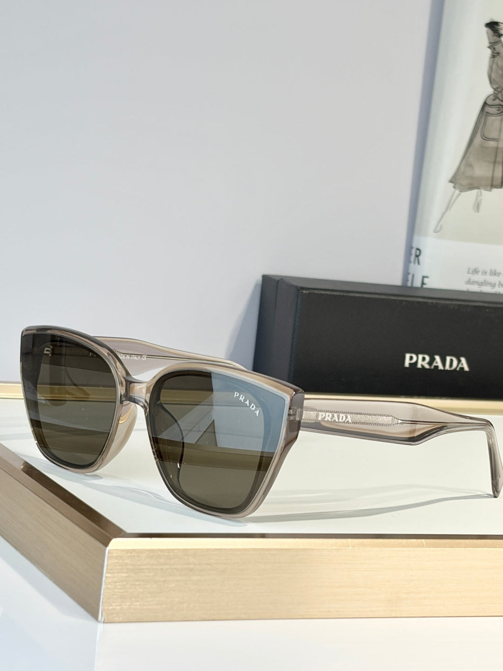 Prada SPR A24S Sunglasses product image 2, provided for visual reference and product detail review