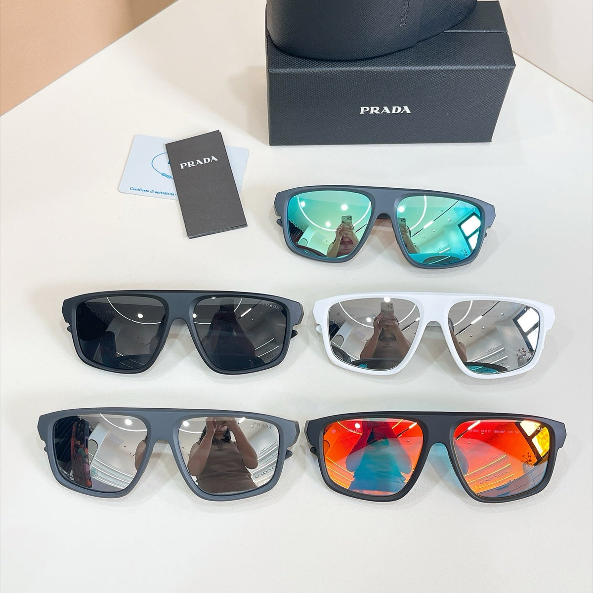 Prada SPR B02 Sunglasses product image 8, provided for visual reference and product detail review