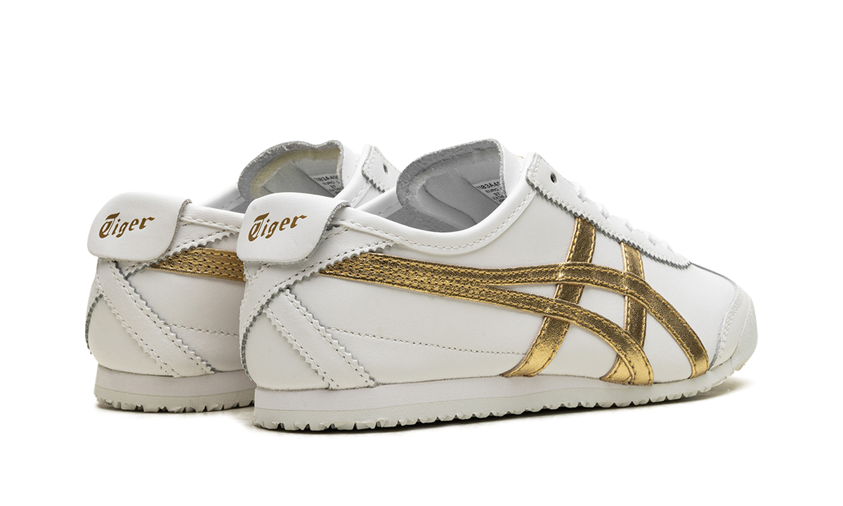 Onitsuka-tiger|mexico-66-white-rich-gold-130657 product image 3, provided for visual reference and product detail review