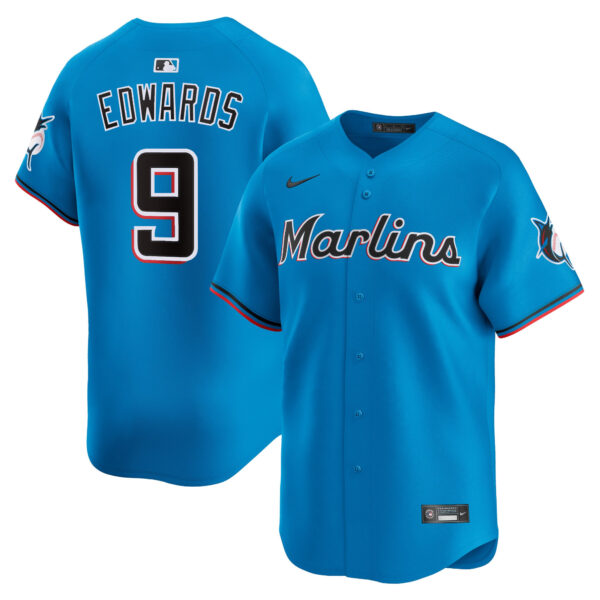 Xavier Edwards Miami Marlins Alternate Limited Jersey - Blue product image 1