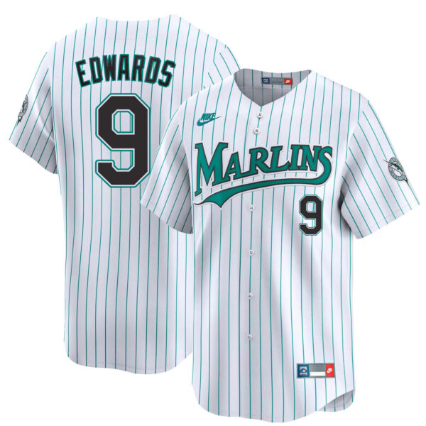Xavier Edwards Miami Marlins Cooperstown Limited Jersey product image 1