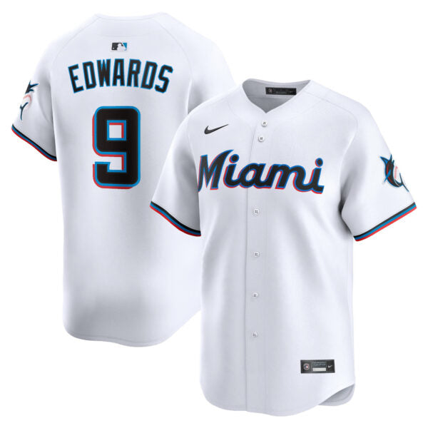 Xavier Edwards Miami Marlins Home Limited Jersey - White product image 1