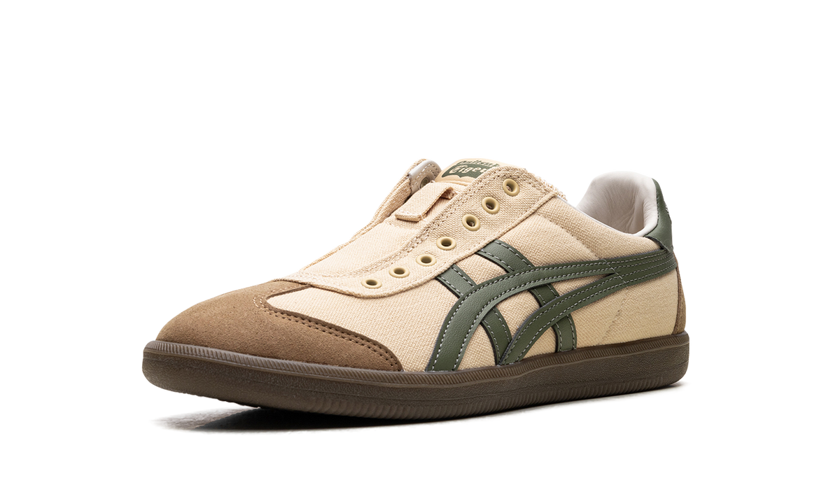 Onitsuka-tiger|tiger-tokuten-slip-on-beige-brown-green-140409 product image 4, provided for visual reference and product