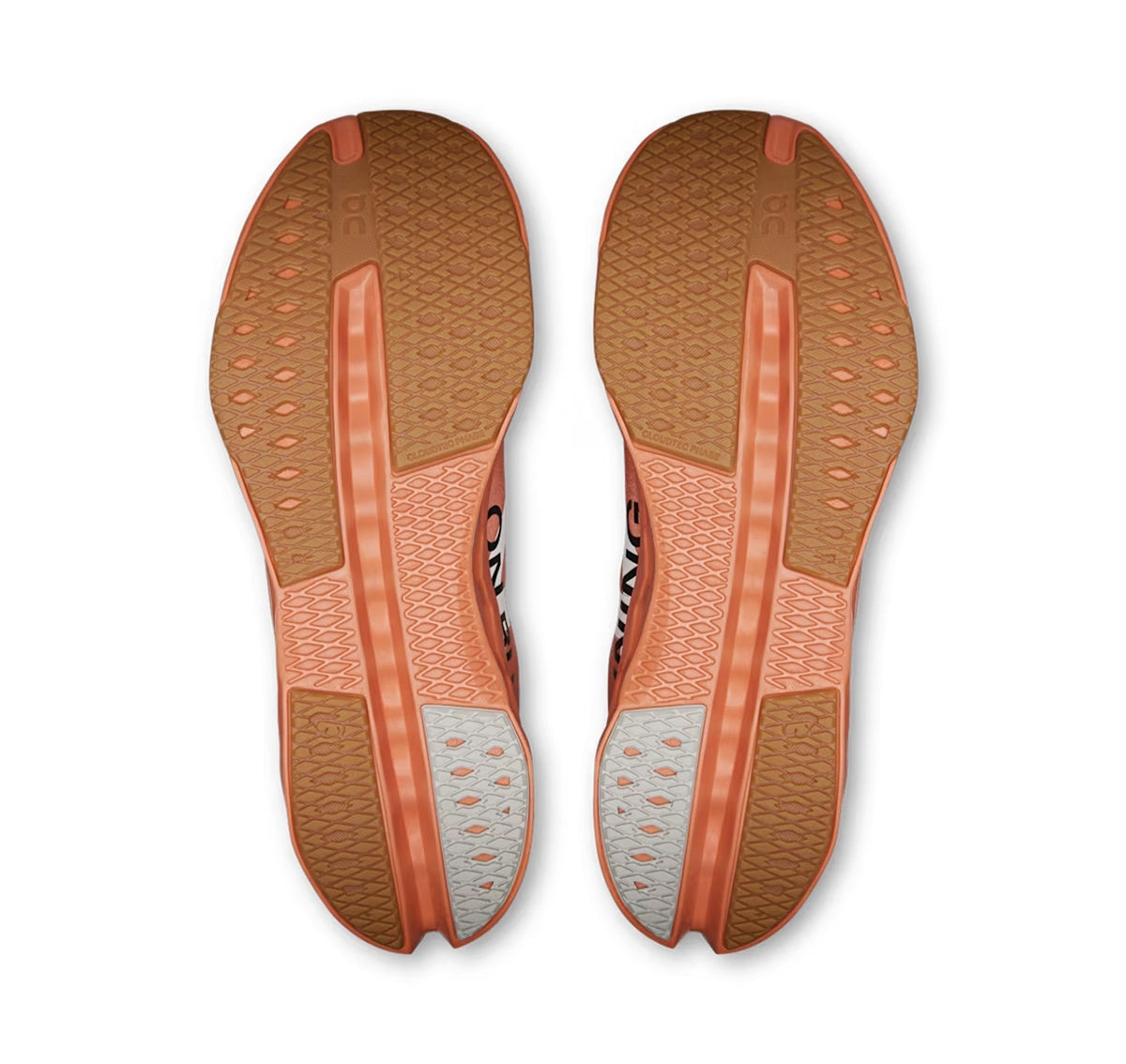On Women Cloudsurfer Next Z5 Canyon/White Running Shoes product image 6, provided for visual reference and product detail